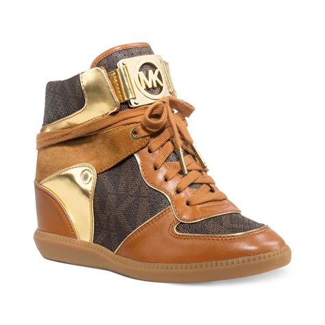 mk high top sneakers.